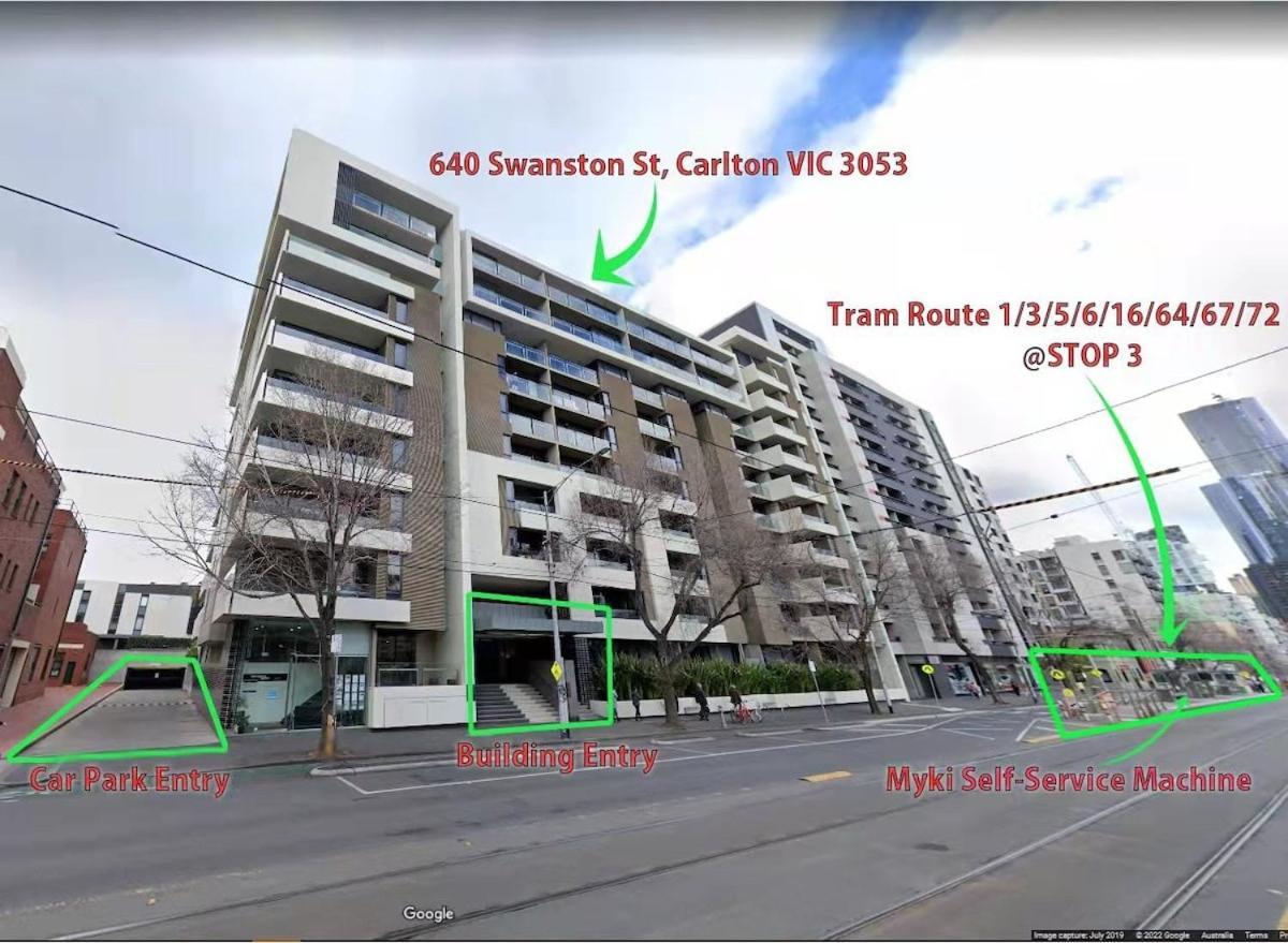 Carlton Stunning View Apartment 150M Away From University Of 멜번 외부 사진